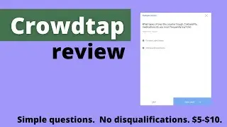 Crowdtap Review:  No Survey Disqualifications!  Earn $5-$10 Over and Over