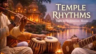 Temple Rhythms &ndash; Tabla, Flute & Sitar l Divine Indian Instrumental Music l Meditation Music