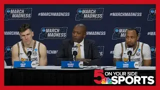 March Madness: Missouri Tigers talk with media after 67-57 loss to Drake Bulldogs