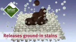 How Teflon&trade; fabric protector Clean Products Based on Stain Release Technologies works