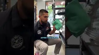 How To Apply Tire Shine! #shorts #howto #cars #truck #carcleaning #diy #automobile #shortsvideo
