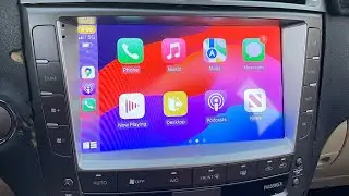 Lexus IS250 350 Android 14 stereo head unit 9&rdquo;