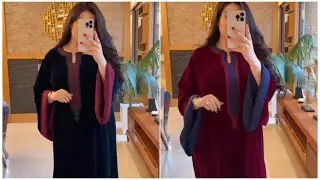 قفطان موبرة خفيف ضريف للعيد وحتى رمضان خليك شيك وأنيقة حتى لدارك caftan marocain mobra