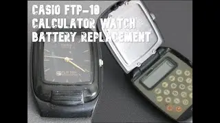 Casio FTP-10 - Not Your Usual Calculator Watch!