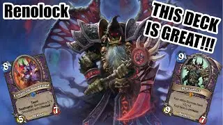 I LOVE THIS DECK!!! | Renolock Guide | Fractured in Alterac Valley | Wild Hearthstone