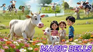 Cute Cow Song for Kids 🐄 | Fun Nursery Rhyme | 3D Animation #viral #trending #kids videos
