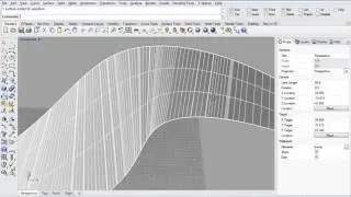 80 - Rhino - Crv from 2 Views   Sweep 2 Rails
