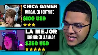 Contrat&eacute; a una Chica Gamer para Jugar Fortnite D&Uacute;O&hellip; 😳🔥