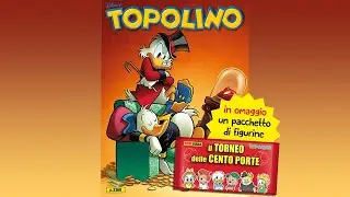 Topolino 3369 con 10 figurine per Album Torneo delle 100 porte