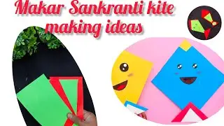 How to make kite 🪁 with paper #art #artcrafts #diy #viral #trending 