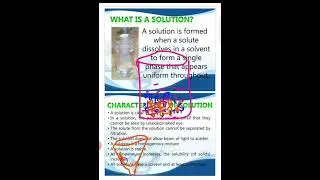 Solution and its Properties/Class Xll Chemistry/Properties of solution.
