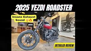 All-New 2025 Yezdi Roadster🔥 | Detailed Review🔥😊 #yezdi #jawaindia #motorcycles #obsessedwithcar0109