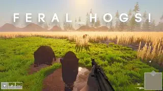 Feral hogs! | Super quick game devlog - Gone Upstate