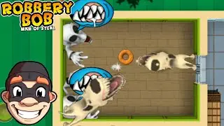 Robbery Bob 2 | Angry Dog Costume Vs Mario Ghost | Part 2