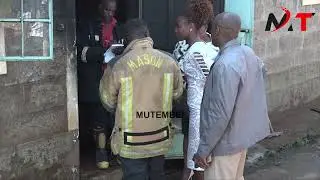 Huge Fire Razes Dormitory at St  Michael Primary in Kerugoya!!
