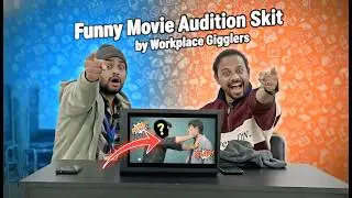 Funny Movie Audition Skit 🎬 😂 | Workplace Gigglers #funny #entertainment #youtube 