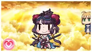 【FGO】90+ 6CE 3 turn ft Summer Hokusai and Artoria - Valentines Day 2023 NA【Fate/Grand Order】