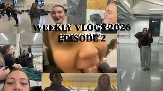 WEEKLY VLOG 2- COLLEGE REHEARSAL AND BAKING 
