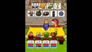 Knights of Pen and Paper Gameplay Video Running on the Zeepad 7 Inch Android Tablet