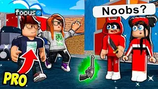 BEATING TEAMERS AS MM2 PRO UNDERCOVER.. (they got mad)