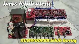 cara pasang SUBWOOFER aktif yang benar,suara biar dahsyat MENGGELEGAR.
