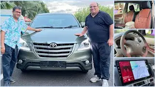 Innova Type 4 Modification with Seat Covers ,Steering wrap,DVR cam,Android Player,Damping,Components