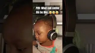 👶 Call Center Chaos: Baby's Got This! 😂 #WorkFromHomeFails #POV
