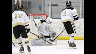Wake Forest vs West Virginia Ice Hockey, October 17, 2025, Winston-Salem, North Carolina.