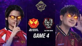[ENG] SELANGOR RED GIANTS vs ALTER EGO | GAME 4 M7 KNOCKOUT STAGE DAY 5 #mlbb #mlbbcreatorcamp