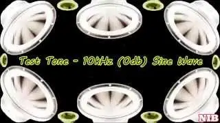 NIB - Test Tone - 10kHz (0db) Sine Wave