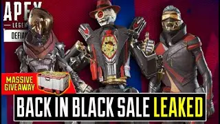 Apex Legends NEW *BACK IN BLACK* SALE LEAKED (Dark Voidwalker Wraith LEAKED + More)