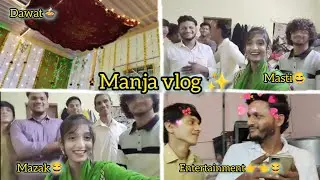 Manja vlog..! Transformation reel ki koshish😅😂..! Uzmakhanvlogs..!!