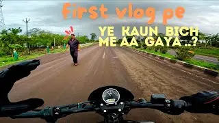 My First Motovlog 😍… on Harley Davidson @shiladityagida