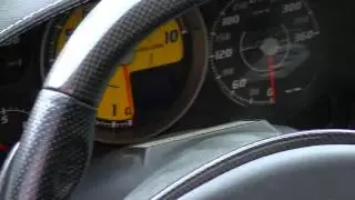 Ferrari 430 Scuderia cockpit steering wheel test drive warm up pushstart Maranello FULL HD