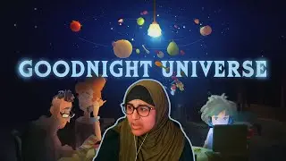 an emotional game you control with your EYES || Goodnight Universe (Full Playthrough)