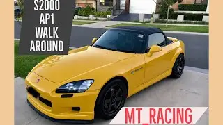 HONDA S2000 AP1 YELLOW WALK AROUND