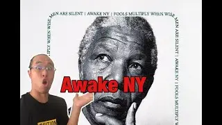 Awake New York Live Cop Nelson Mandela Tee and Box logo!!