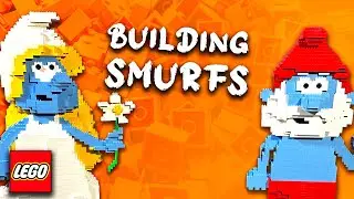 LEGO Smurfs Challenge! MOC Masters - Episode 101