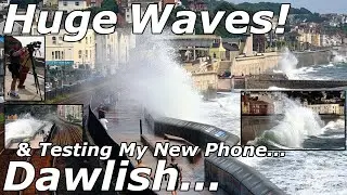 Dawlish Seawall Under Siege: Giant Waves & New Phone Trials - 16/08/25
