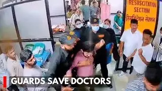 GMC Jammu: Security Guards Save Doctors from Assault Attempt by Patient's Attendants