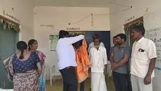 పూలే అంబేద్కర్ బాటలో గ్రామ ప్రజలకు సేవలను అందిస్తానుఅంటున్న అవురు పల్లి సర్పంచ్ పెద్ద పోచయ్య 