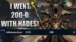 So I Went 200-0 With Hades In Duel... - Grandmasters Ranked Duel - SMITE