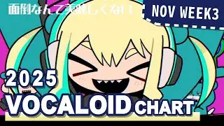 VOCALOID SONGS CHART | NOVEMBER 2025 (WEEK 3)