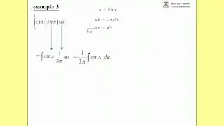 UPenn Math 103 Usubstitution Example #3