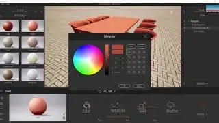 Revit Chair and Table to Twinmotion