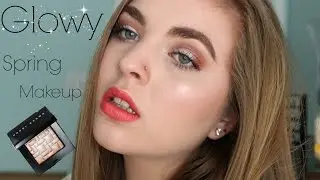 GLOWY Spring Makeup♡ ft. Bobbi Brown Pink Glow Highlighter