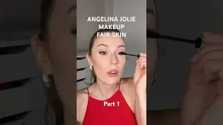 Angelina Jolie &bull; Fair Skin Makeup Tutorial 💄#fairskinmakeup #redlipstick #redlipmakeup