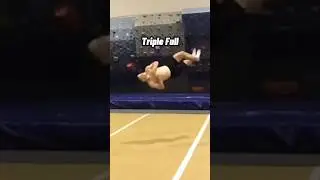 Tricking Combo Breakdown: Ilya Vtorin #triplefull #gainerswitch #triplecork