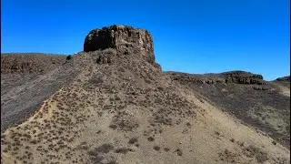 Panoramic Shots Around South Table Mountain Peak | 4K Drone Footage