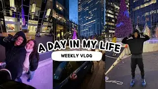 College Diaries: Spend the day with me shopping, lunch, and skating with friends!